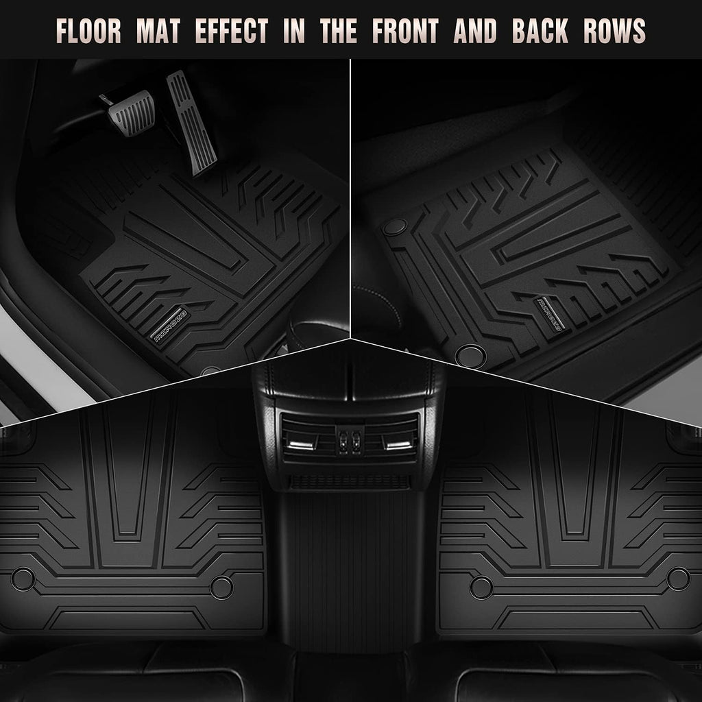 Black All Weather Automotive Floor Mats L238159