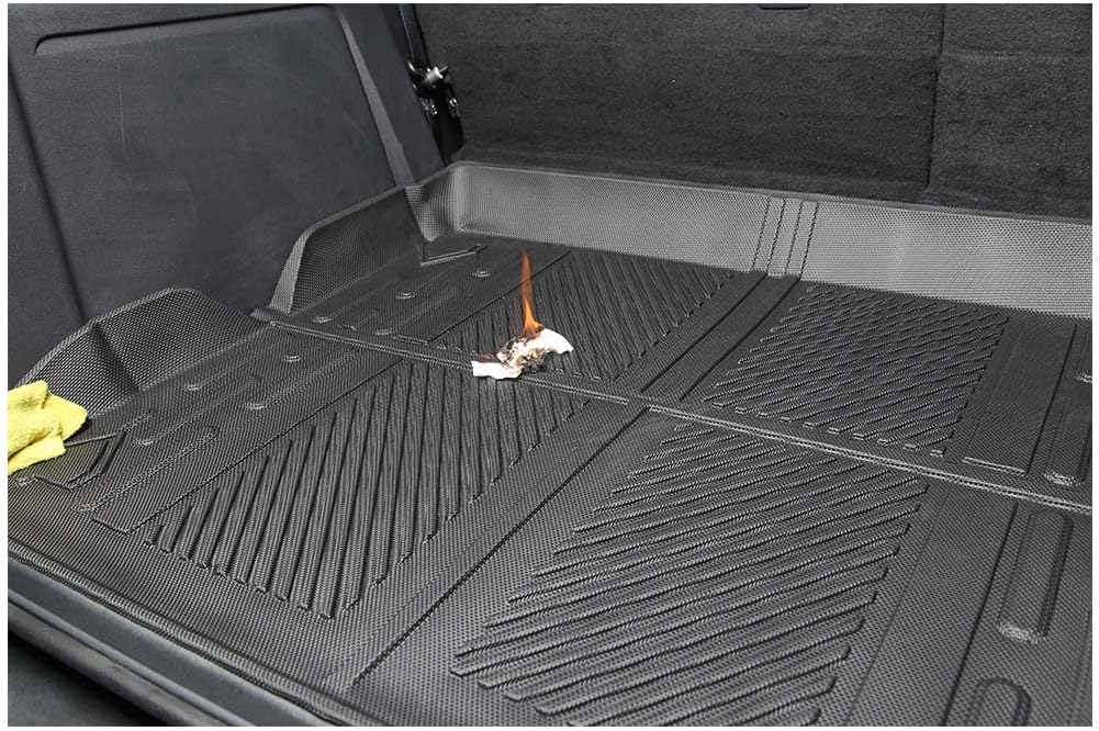 All Weather Rear Cargo Trunk Floor Mat Pack of 2 C10430