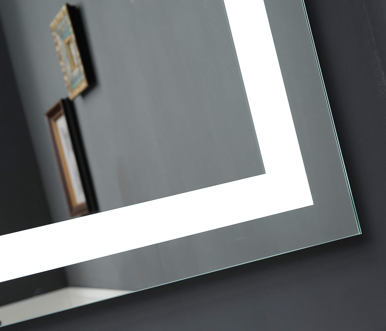 Dimmable LED Bathroom Mirror Wall Mounted Vanity Mirror with Touch Button M304