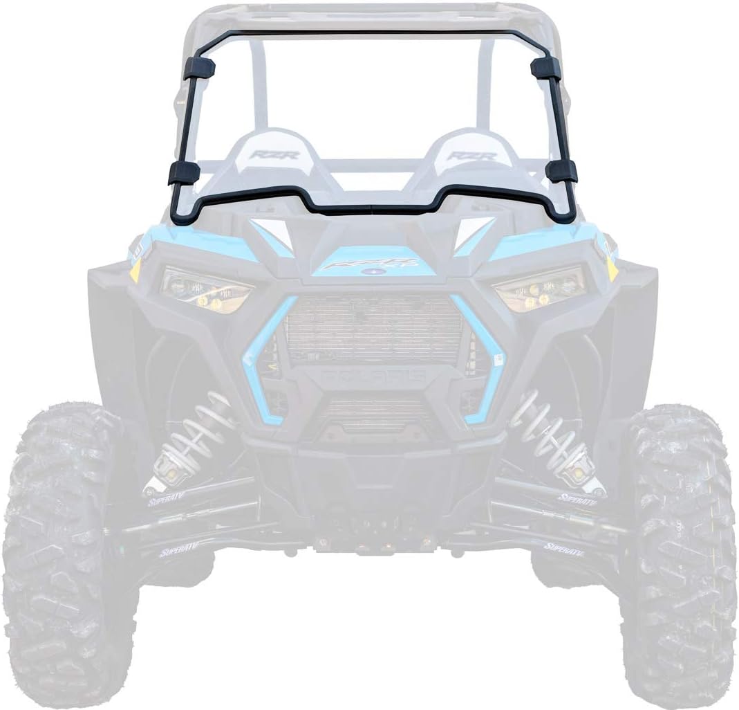 Heavy Duty Full Windshield, 1/4 Thick Clear Scratch Resistant Polycarbonate D194