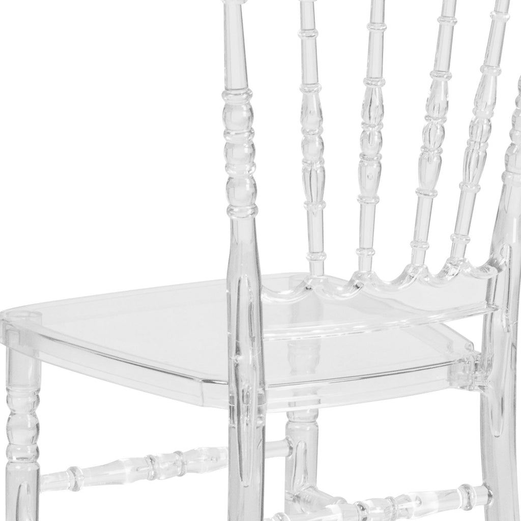 Clear Crystal Polycarbonate Chair X158