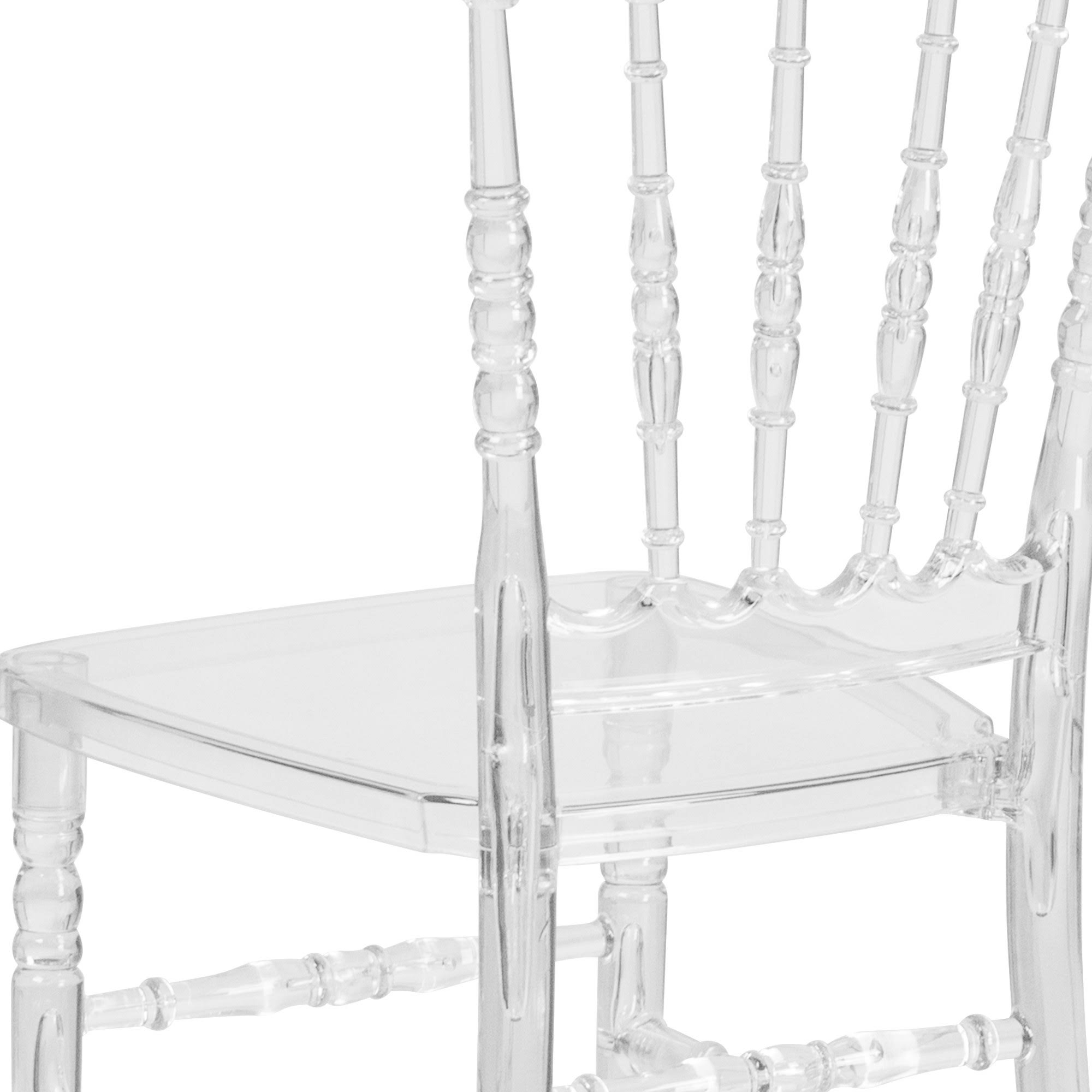 Clear Crystal Polycarbonate Chair X158