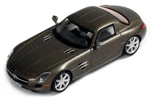 1:43 Scale Mercedes SLS AMG Model Car Monza Grey T6189