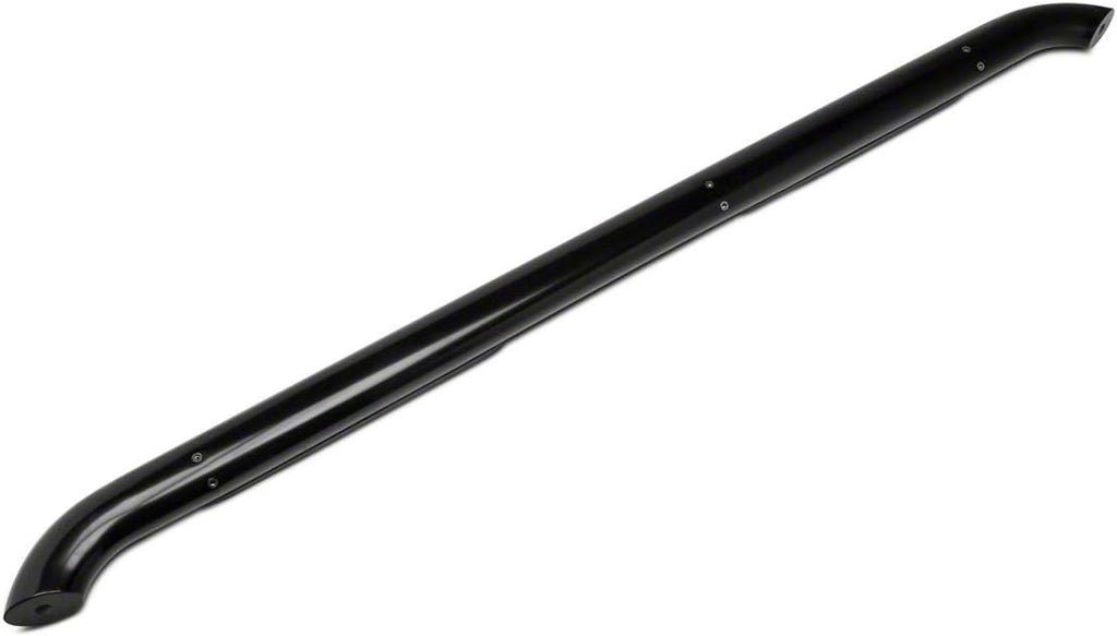 Black Oval Bent End Side Step Bars Q863530