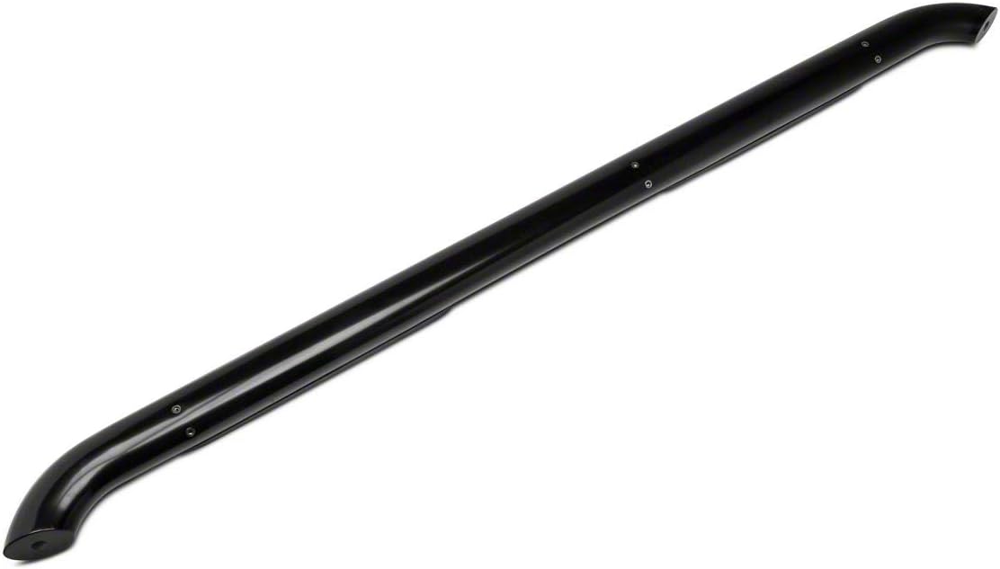 Black Oval Bent End Side Step Bars Q863530
