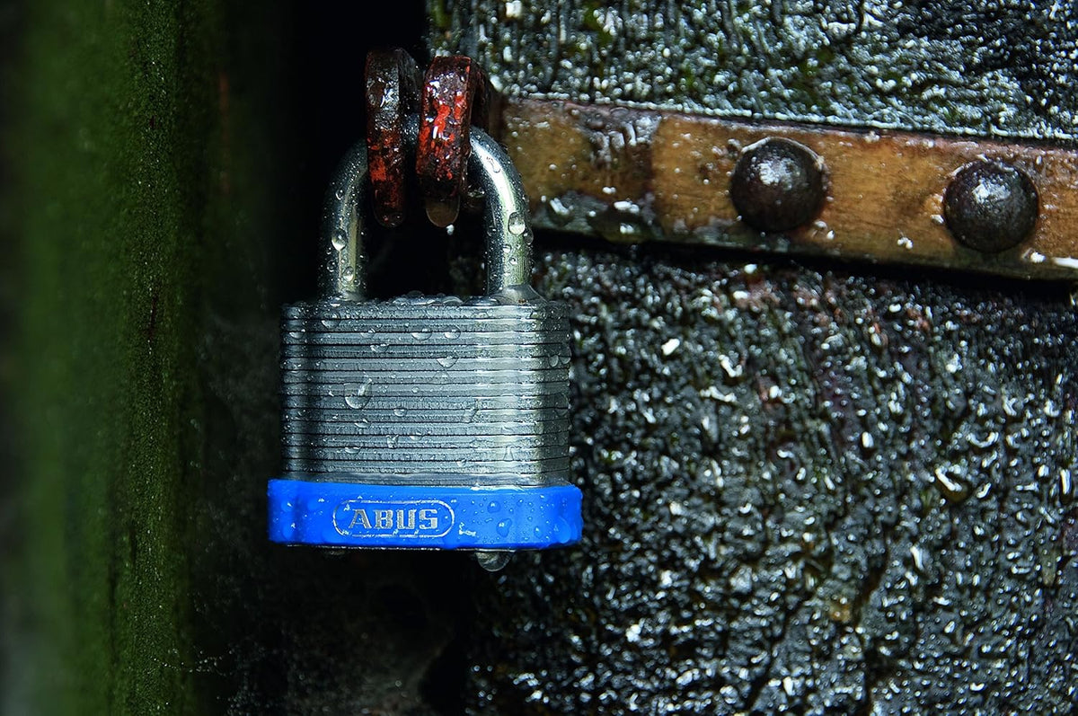 Purple Laminated Steel Padlock, Pack of 6 T248