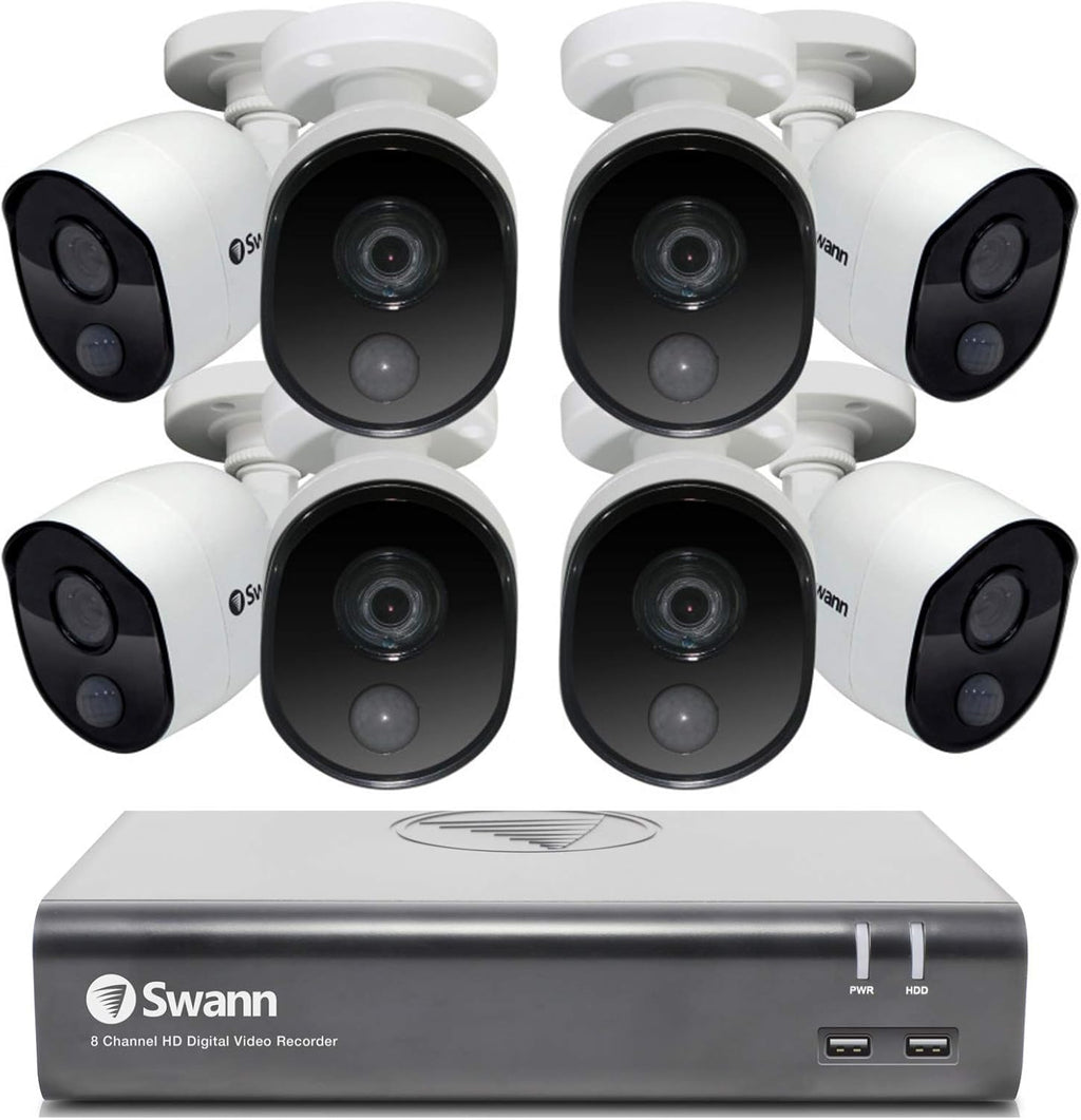8 Channel 1080p HD DVR Security Camera System with 1TB Hard Drive X213