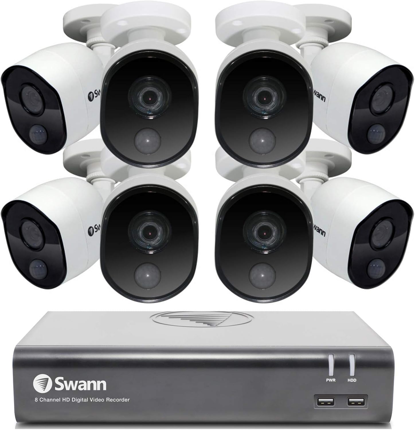 8 Channel 1080p HD DVR Security Camera System with 1TB Hard Drive X213