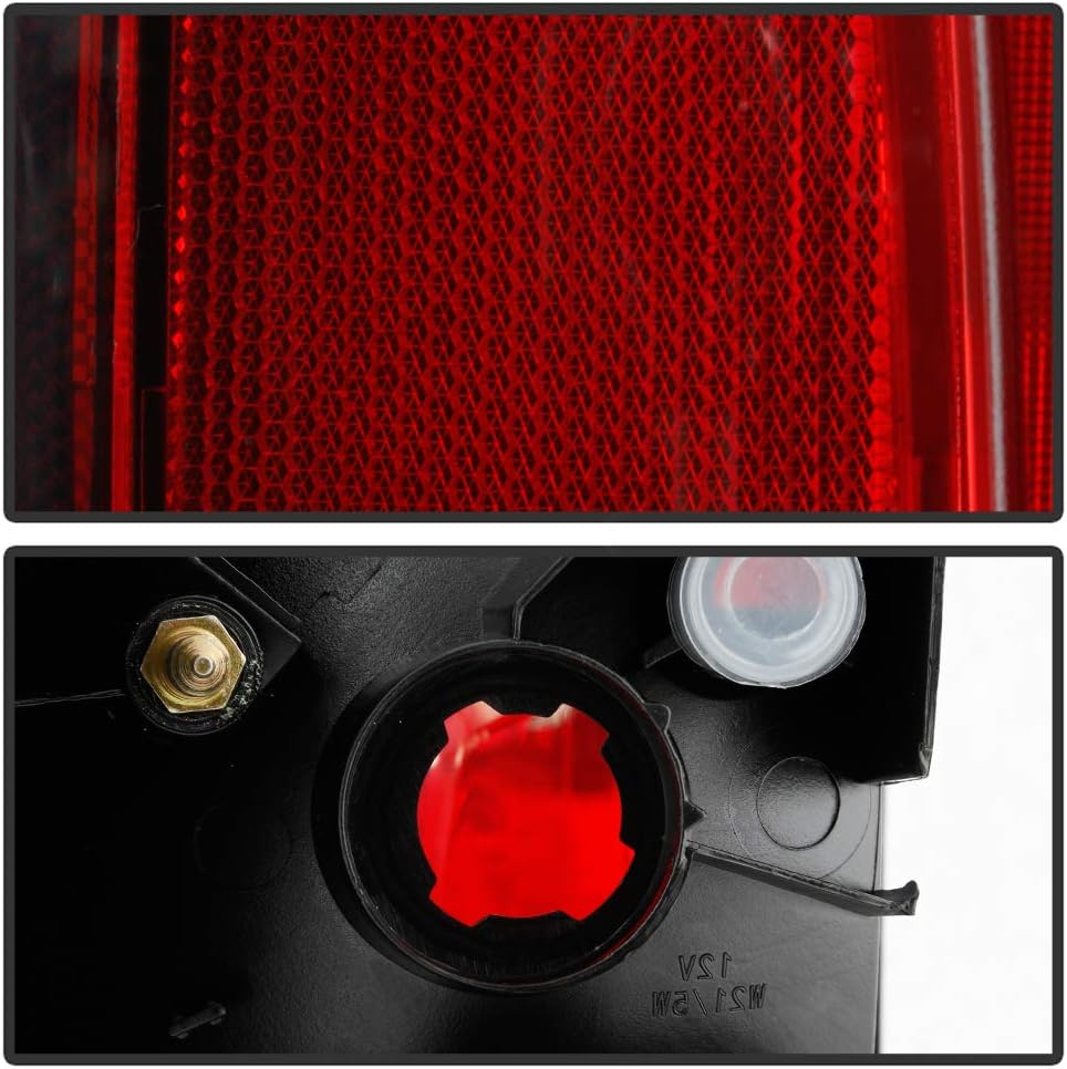 Black Bezel Tail Light Assembly for Toyota Tacoma Pickup S51338