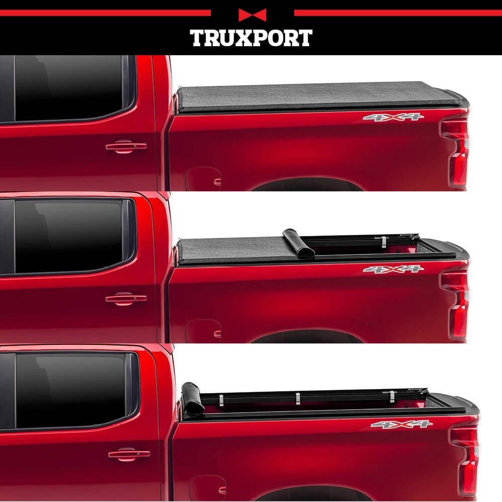 Soft Roll Up Truck Bed Tonneau Cover L810306