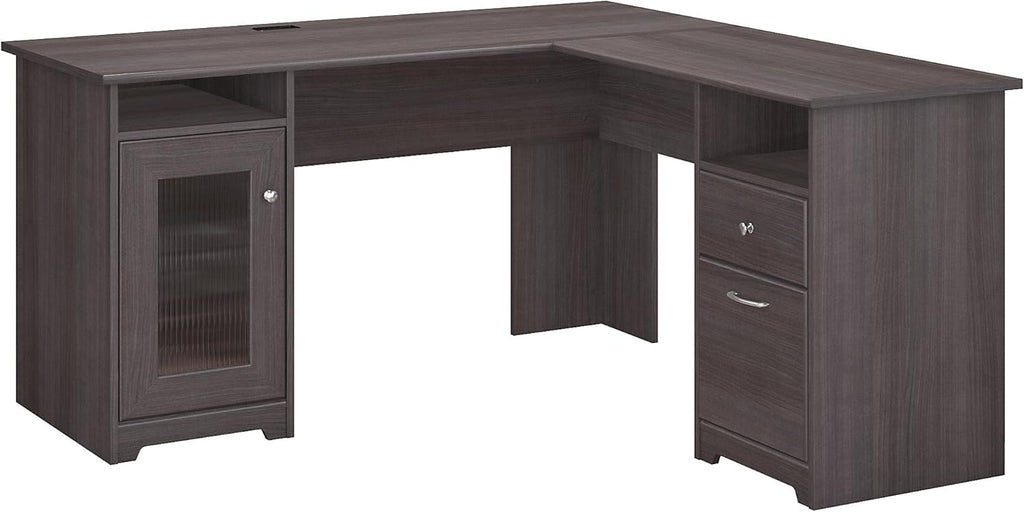 White L Shaped Computer Desk W14593