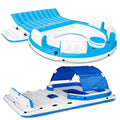 Inflatable Island Lounger 6 Person Floating Island W1360
