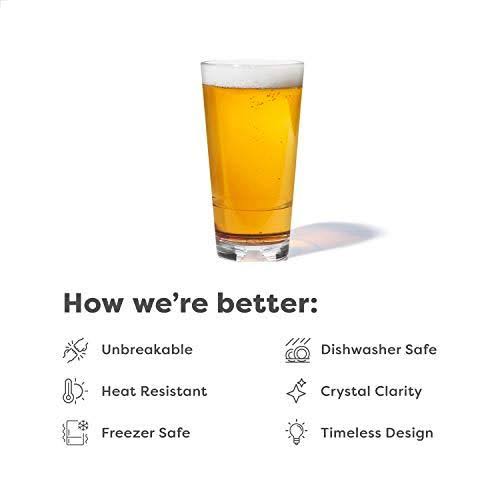 16oz Stacking Pint, Set of 24, Dishwasher Safe J5505