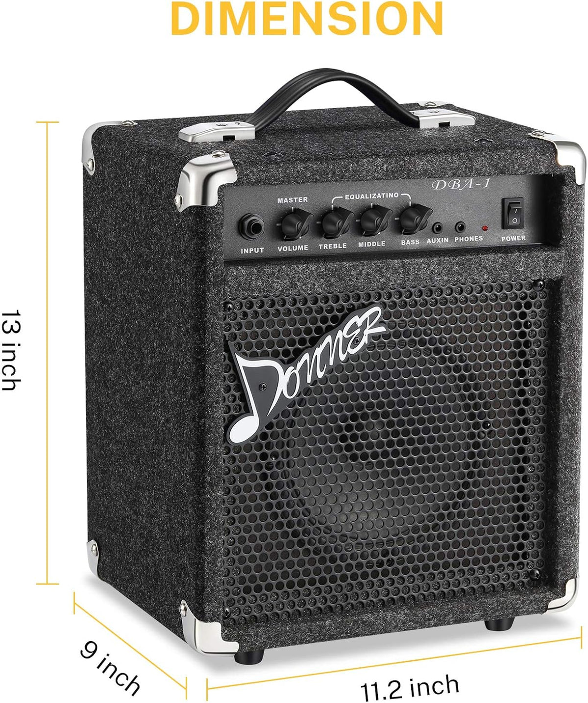 15W Bass Guitar Amplifier with Cable R776