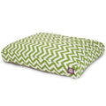 Sage Chevron Rectangle Pet Bed G9464