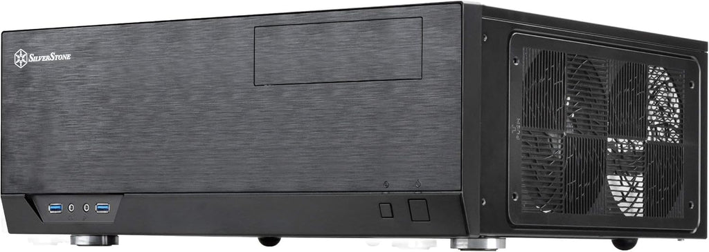 Black Aluminum HTPC Computer Case Q37173