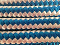 1/2 Inch by 100 Feet 12 Strand Polyester Blue Arborist Climbing Rope C7482
