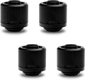 Black Compression Fitting 4-Pack F887442