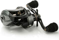 Baitcasting Reel Pack of 2 Aluminum Frame 6.3:1 Gear Ratio D230