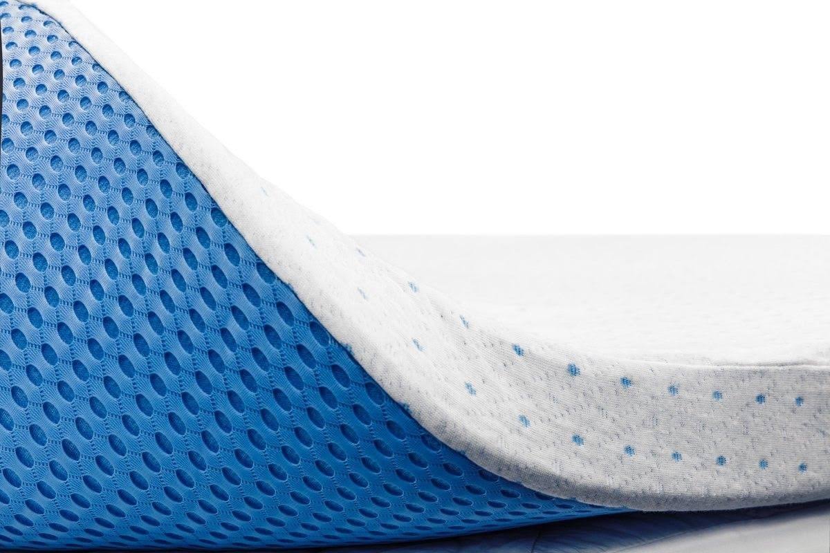 3.5 lb. Density 3-Inch Gel Memory Foam Cal King Mattress Topper with Removable Cover C360316