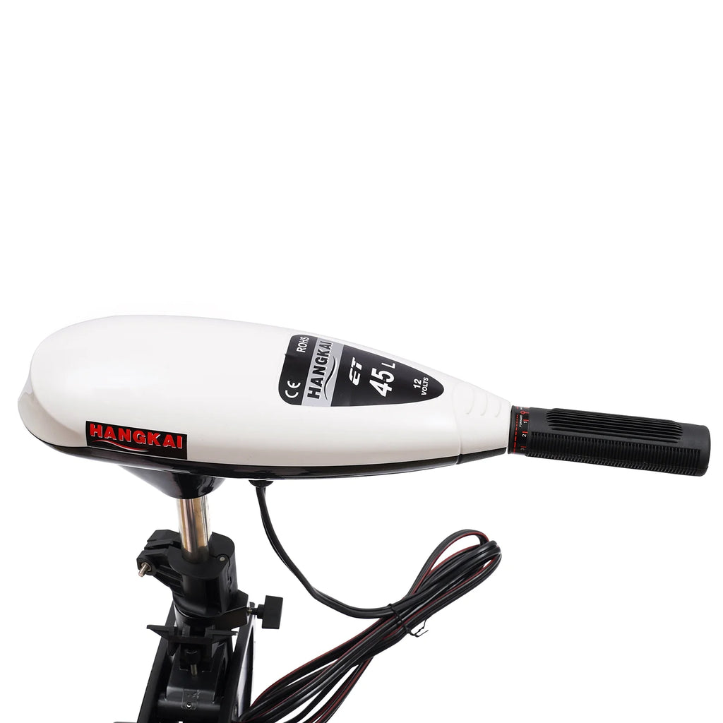 Electric Trolling Motor 45LBS Thrust 12V Boat Motor with Retractable Handle Y7557