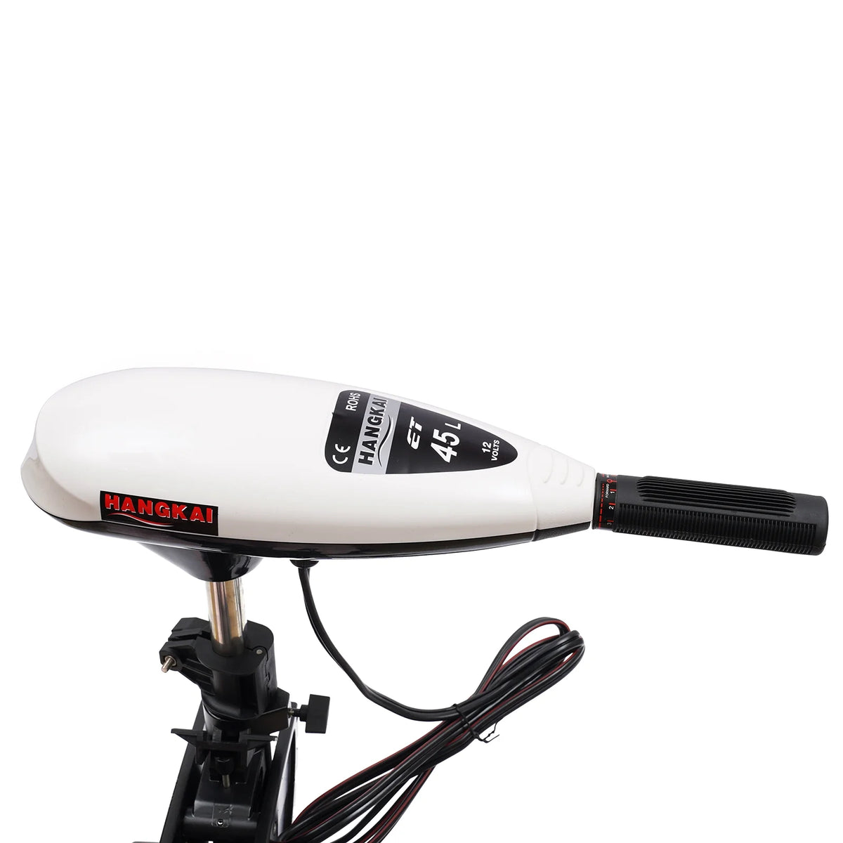 Electric Trolling Motor 45LBS Thrust 12V Boat Motor with Retractable Handle Y7557