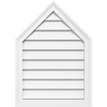 Peaked Top Surface Mount PVC Gable Vent Y77966