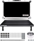 Aluminum Alloy Effect Pedalboard with Carry Case X559