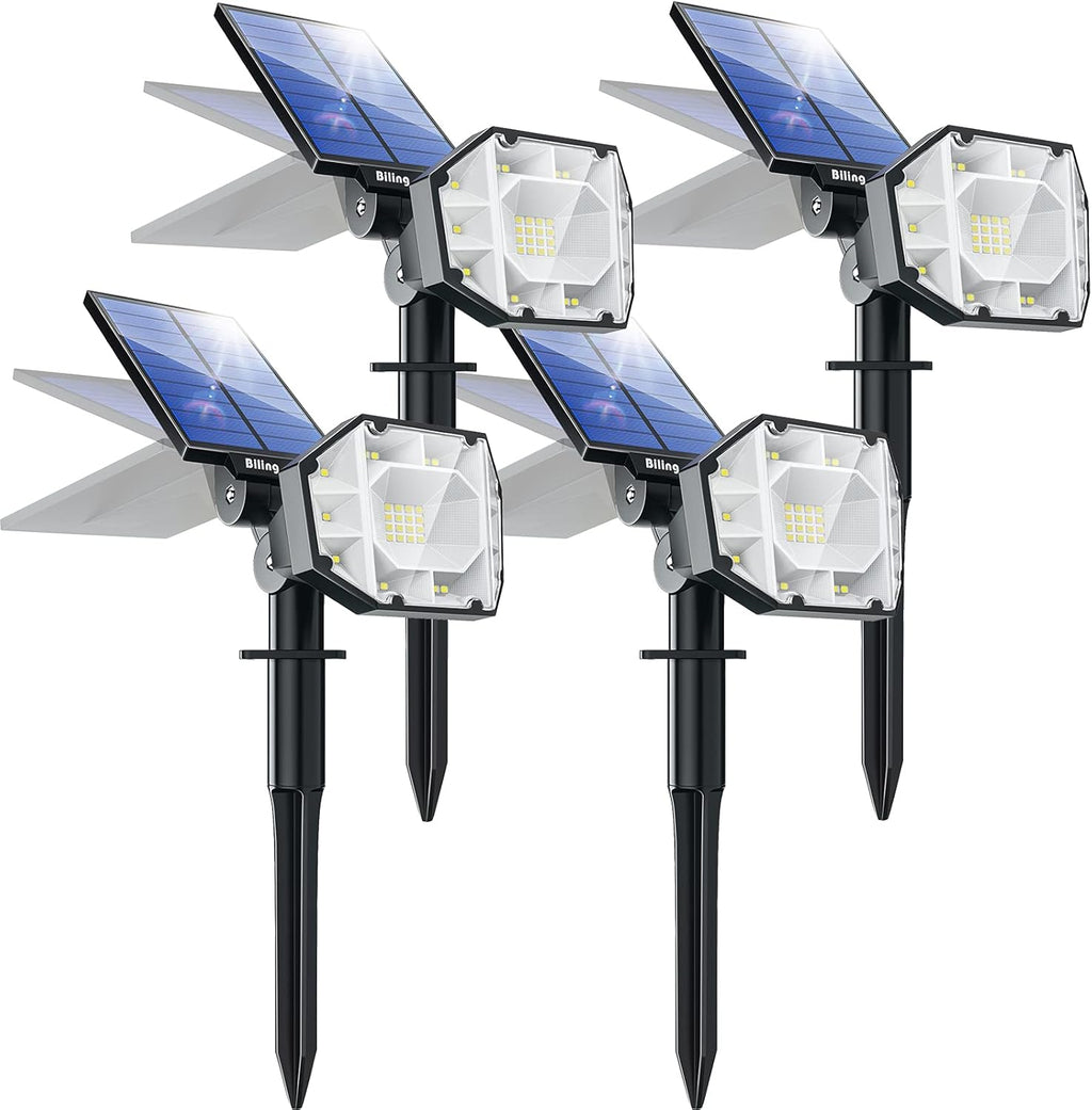 30 LED Solar Landscape Lights 4 Pack Warm White N59708