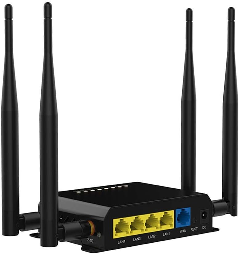 300 Mbps Cat4 Wireless Wi-Fi Router with Metal Case H826