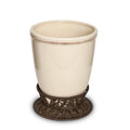 Cream Waste Basket T169