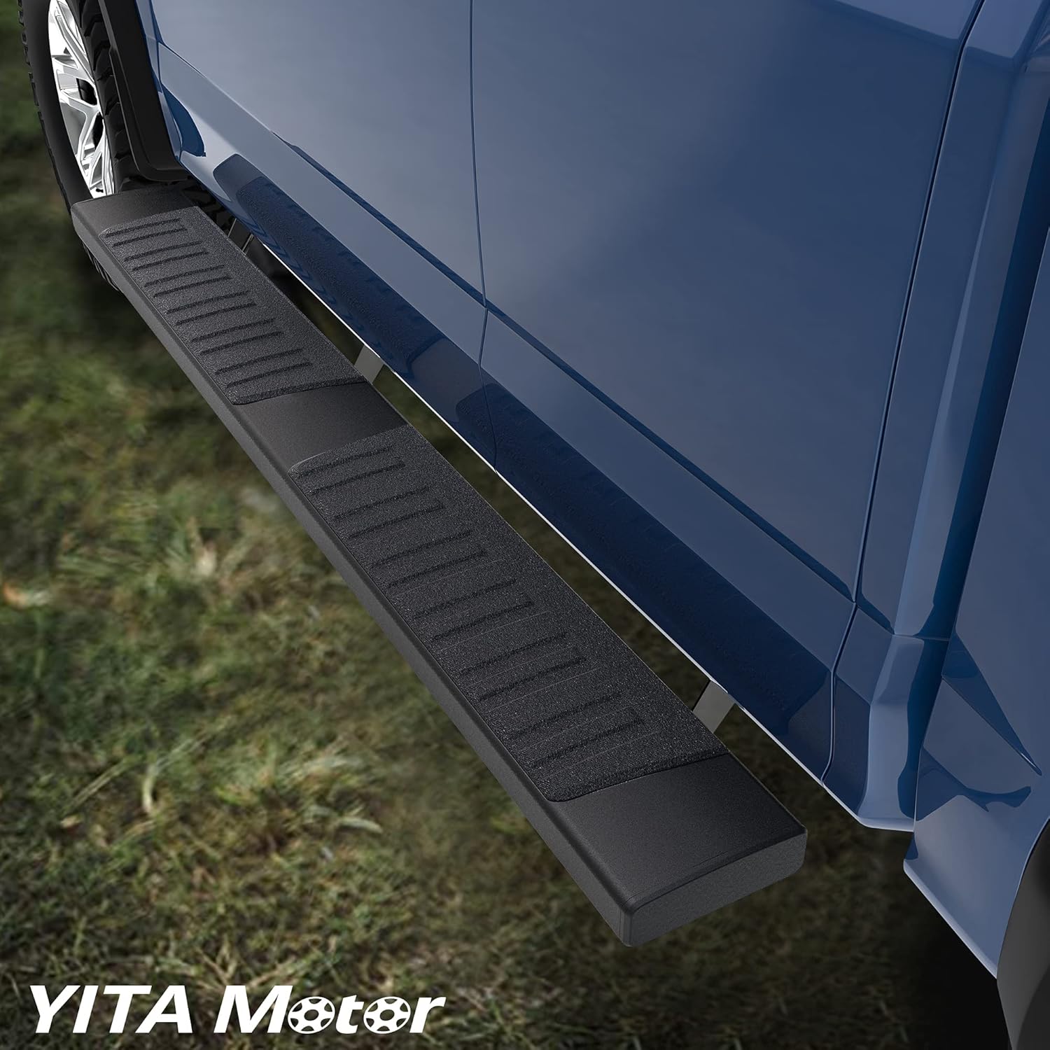 6 Inches Aluminum Black Side Steps Running Boards R216