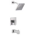 90 Degree 1-Handle Tub and Shower Trim Kit, Chrome K4999