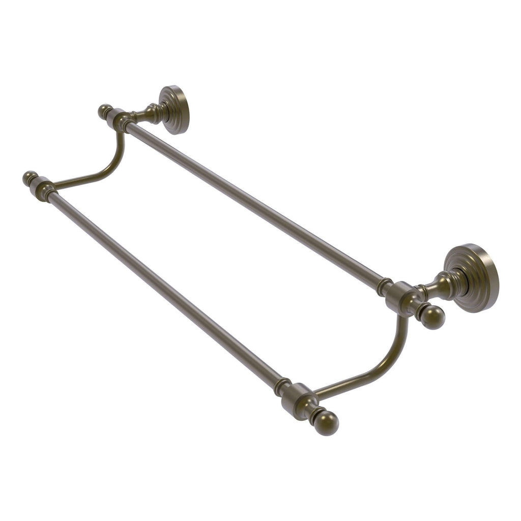 Antique Brass Double Towel Bar A5478