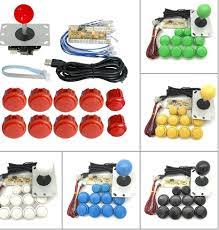 USB Encoder Board with Oval Ball Push Button Q233