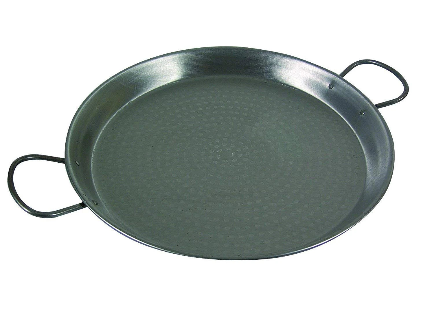 Polished Steel Paella Pan S604
