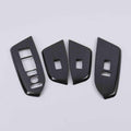 Car Window Lift Switch Panel Trim Cover Frame Interior Accessories Pack of 2 W738