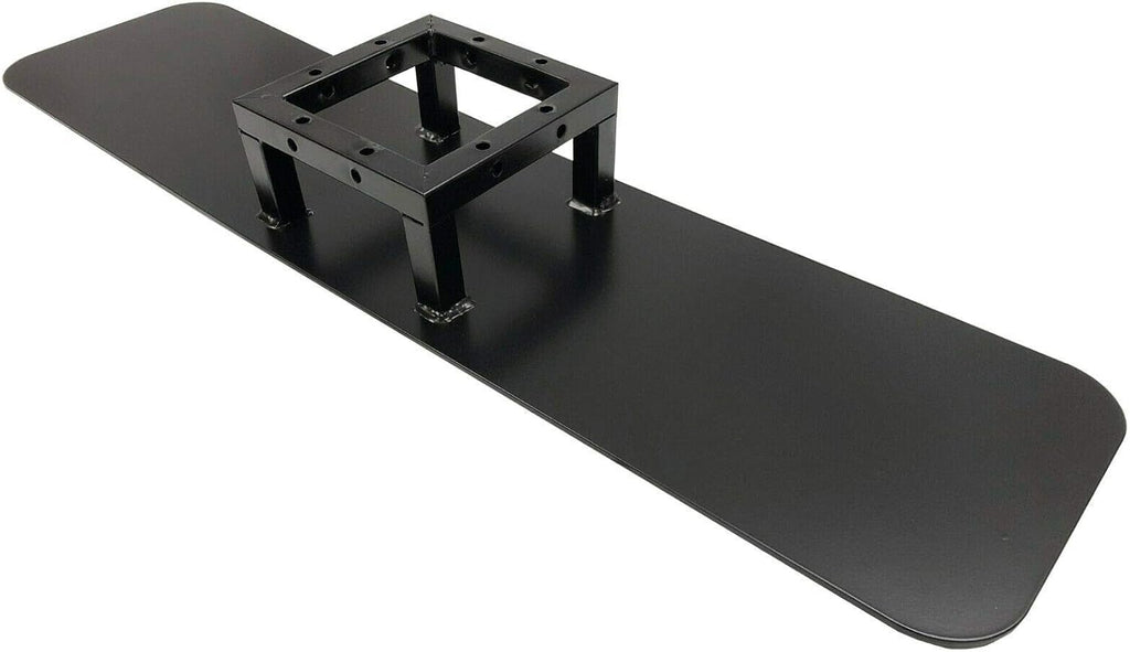 Black Square Metal Arch Truss 8 Ft. Width 7 ft. Height Portable DJ Lighting System N8212