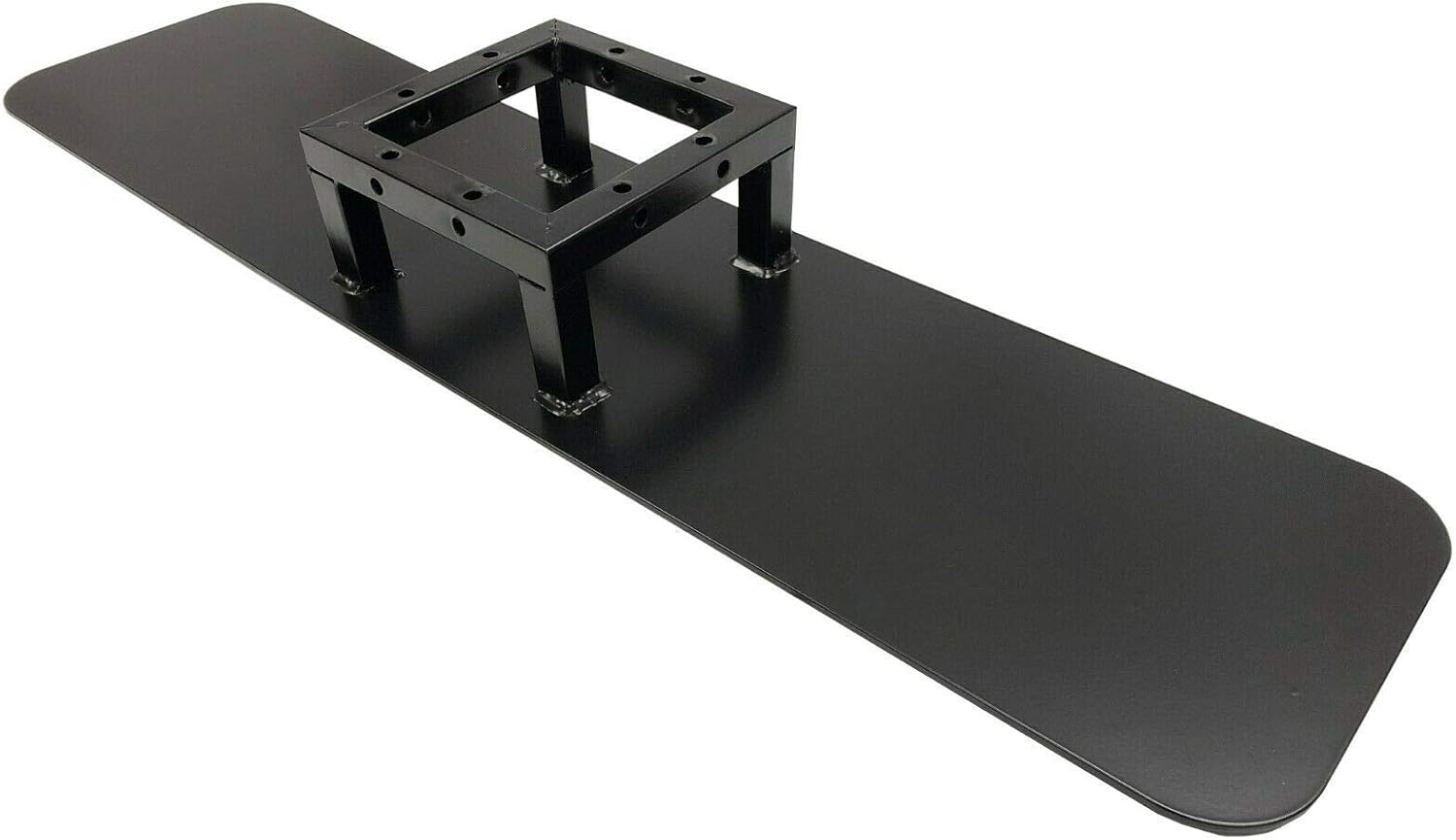 Black Square Metal Arch Truss 8 Ft. Width 7 ft. Height Portable DJ Lighting System N8212