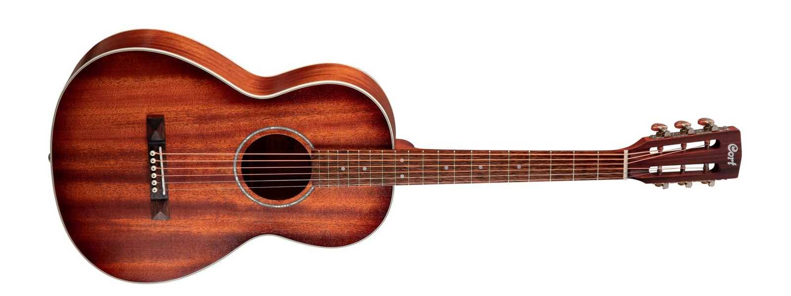 Mahogany Parlor Acoustic Guitar F872