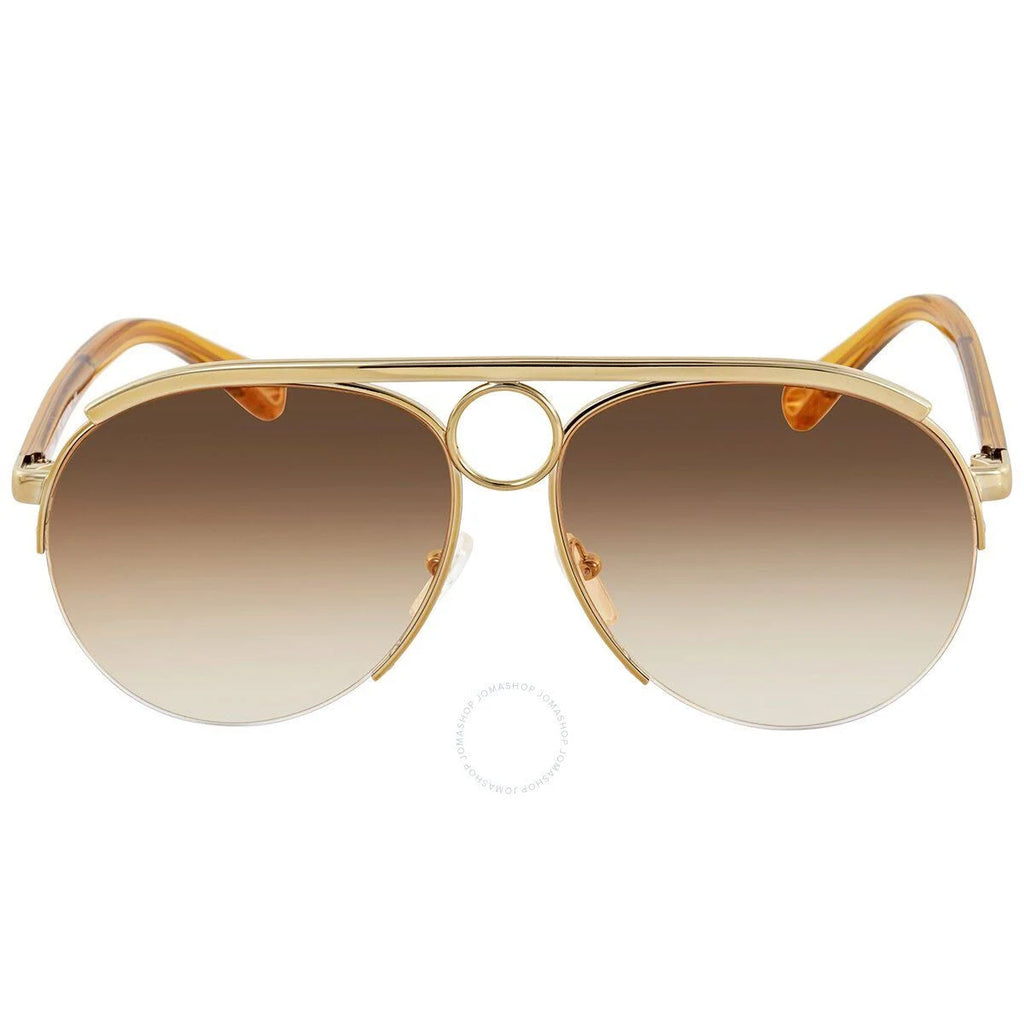 Gold Aviator Sunglasses L637