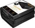 Black Heavy-Duty Mesh Tarp 10ftx20ft Pack of 2 B657