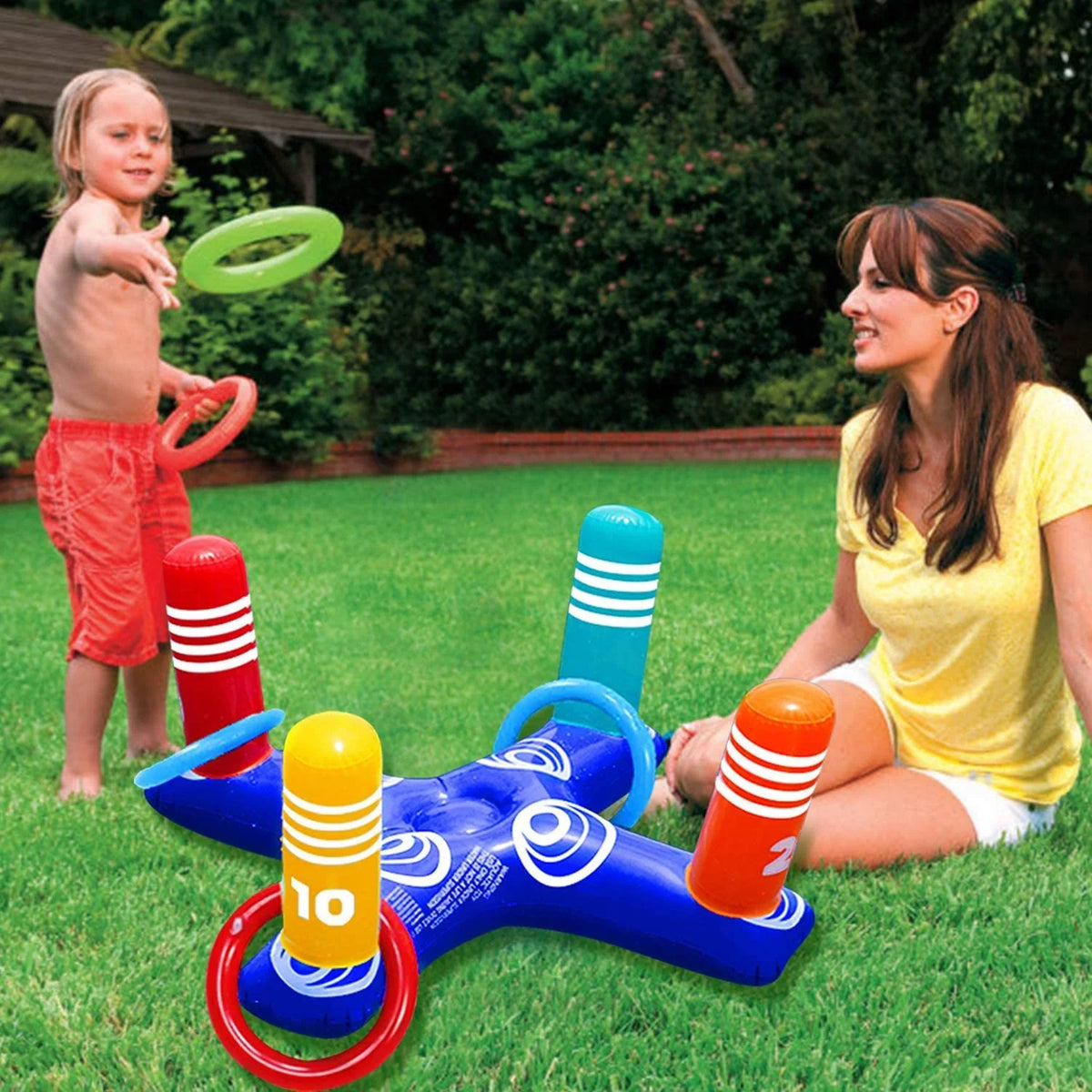 Pool Ring Toss Game with 4 Rings B2502