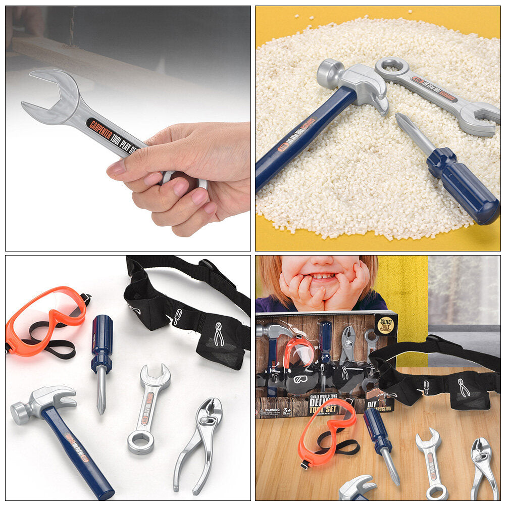 6PCS Kids Play House Toy Simulation Repair Tool B738