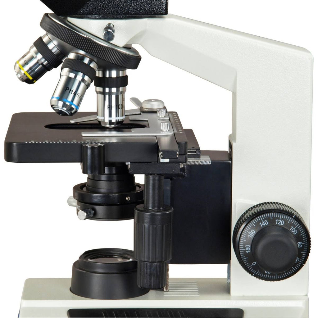40X-2000X Phase Contrast Binocular Compound LED Microscope with 5MP Camera L243491