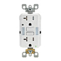White 20 Amp Tamper Resistant GFCI Outlet (10-Pack) N25346