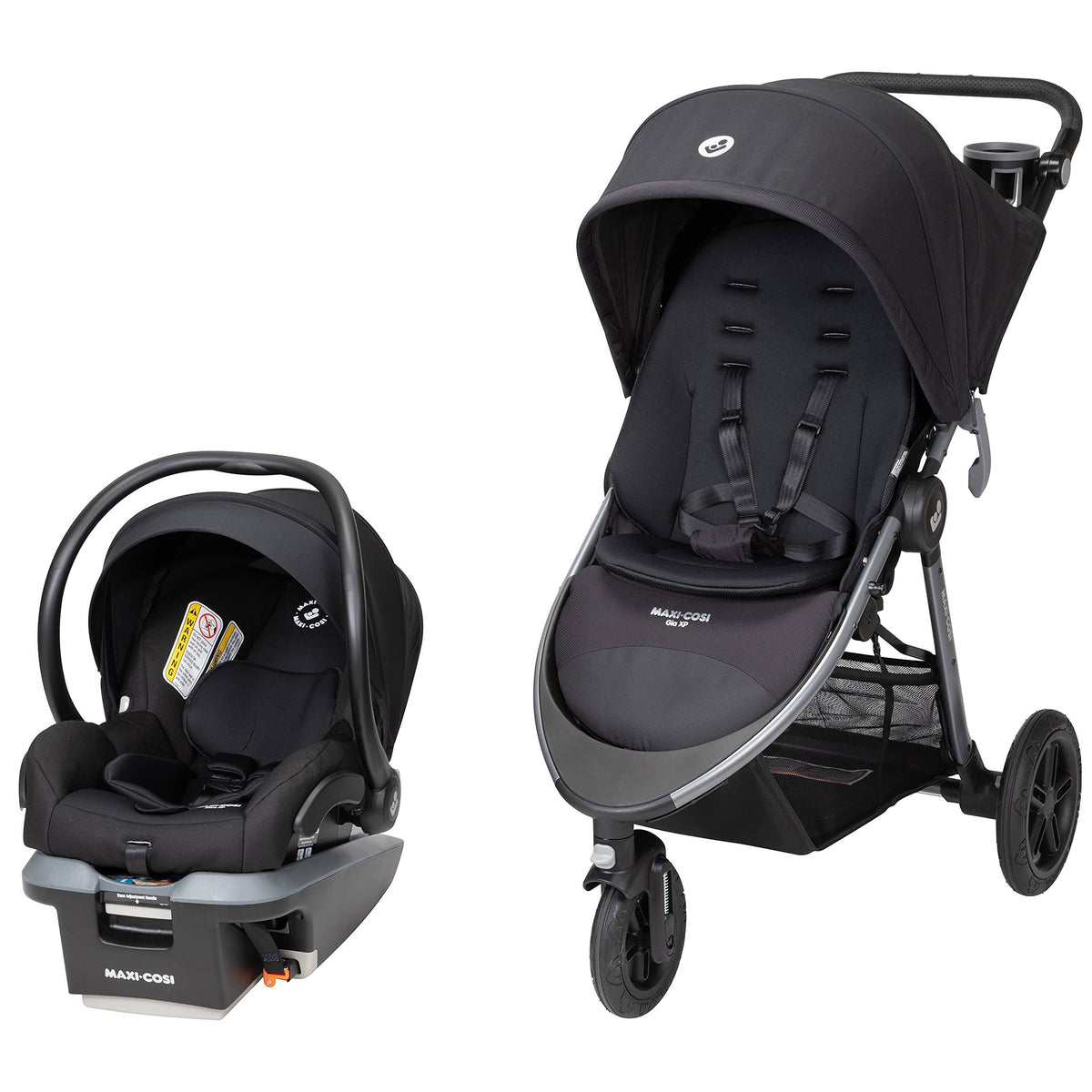 3-Wheel Travel System Midnight Black P197502