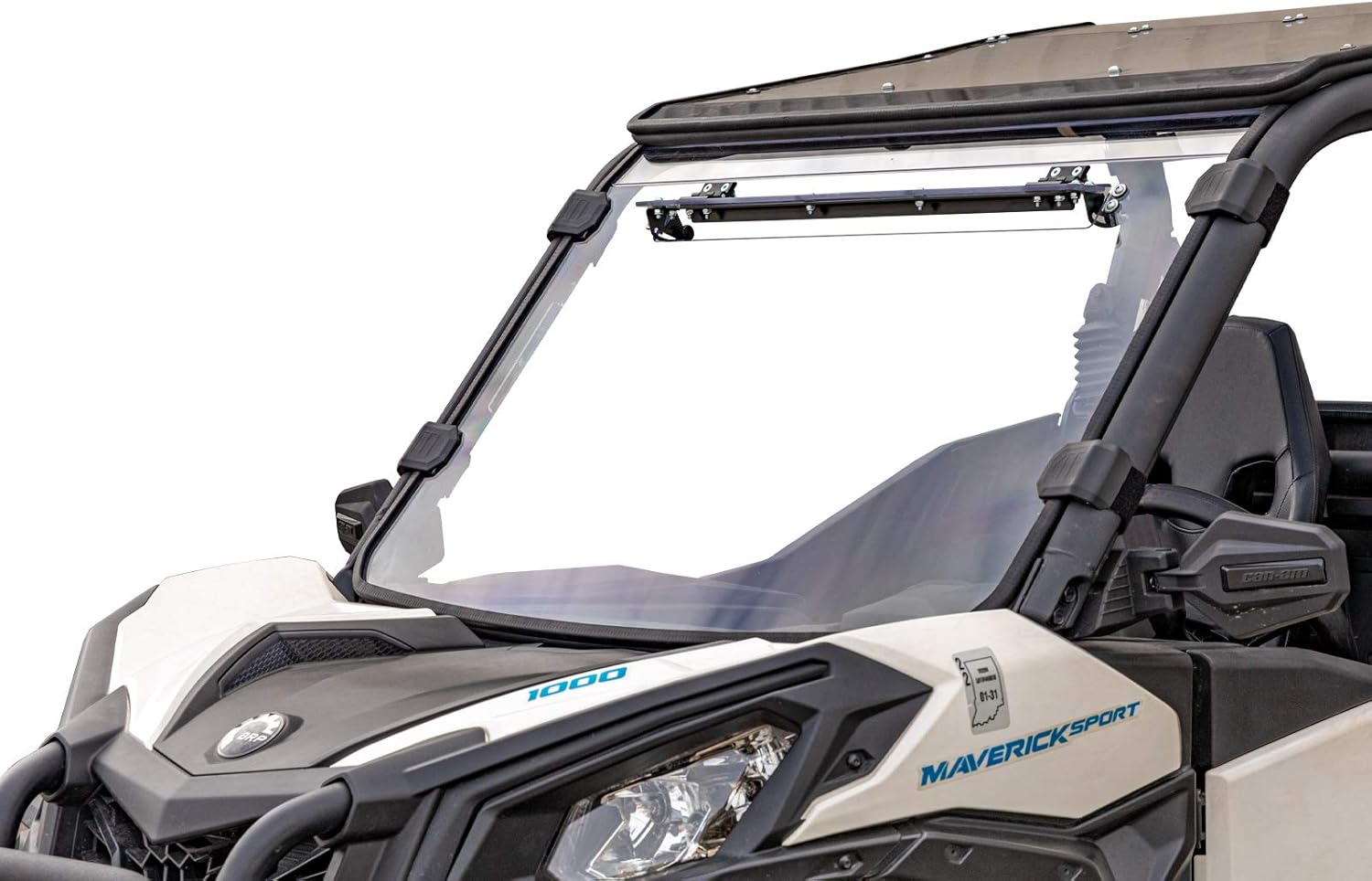 Vented Full Windshield, 1/4 Thick Polycarbonate J893058