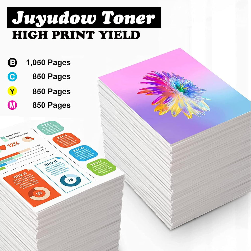 Toner Cartridge for HP 215A 215X W2310A W2311A W2312A W2313A Compatible for HP Color Pro MFP M182 M183 M155 Printer, 4 Packs P2781