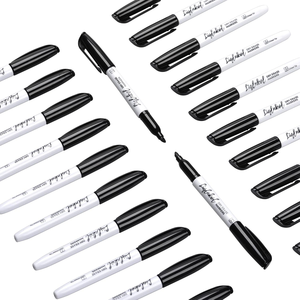 144 Pack Chisel Point Low Odor Dry Erase Markers O5855
